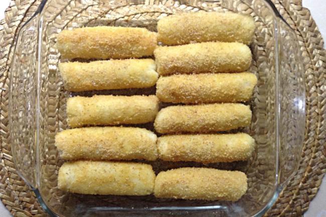 Receta de Pasteles de Yuca con queso